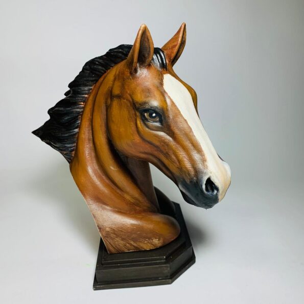 brcprint busto estilizado do cavalo