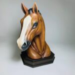 brcprint busto estilizado do cavalo