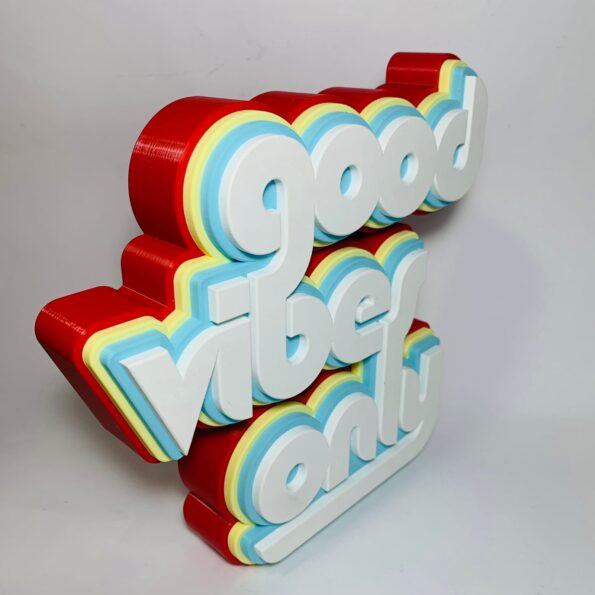 brcprint good vibe sculpture